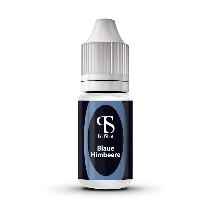 Podshot Liquid 10 ml Flasche Blaue Himbeere 0 mg