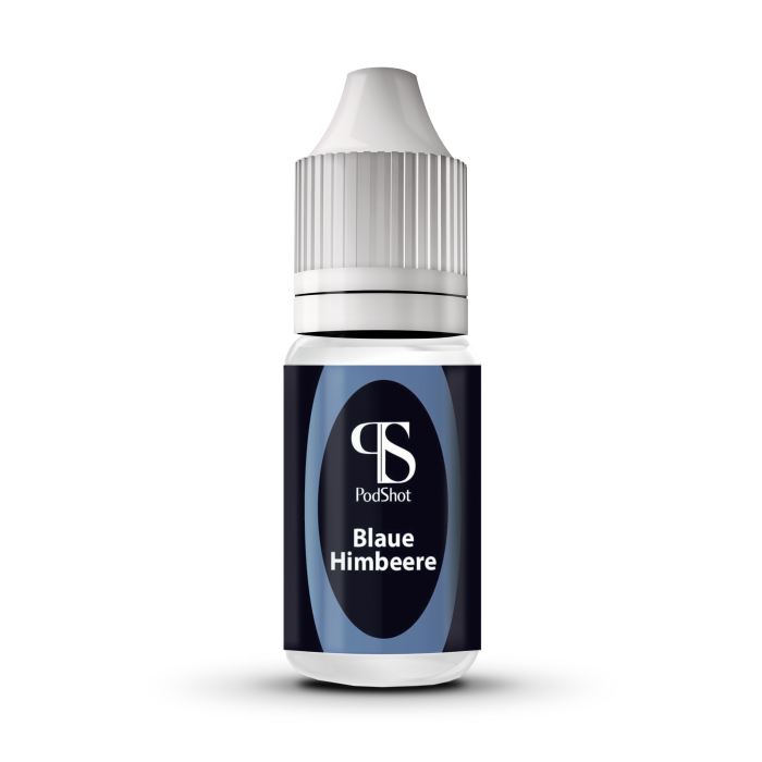 Podshot Liquid 10 ml Flasche Blaue Himbeere 0 mg