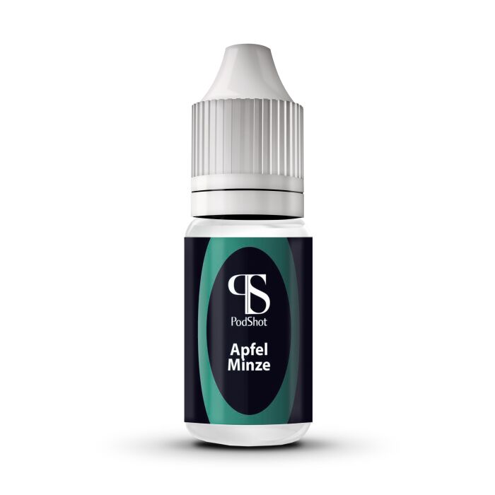 Podshot Liquid 10 ml Flasche Apfel Minze 0 mg