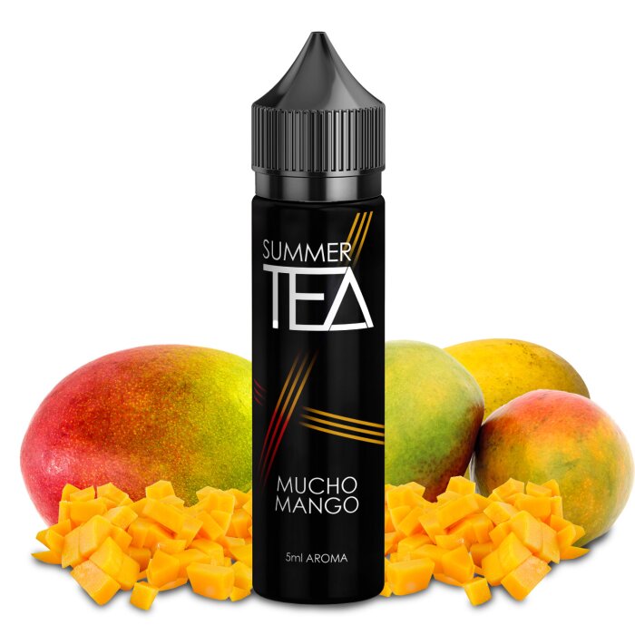 SUMMER TEA Mucho Mango 5 ml Aroma in 60er Flasche