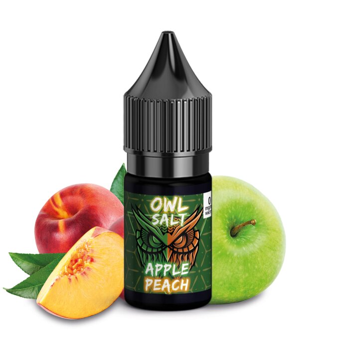 OWL SALT Liquid Apple Peach 10 ml 0 mg