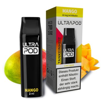 ULTRAPOD Podsystem Tankeinheit Mango 10 mg