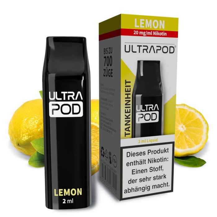 ULTRAPOD Podsystem Tankeinheit Lemon 5 mg