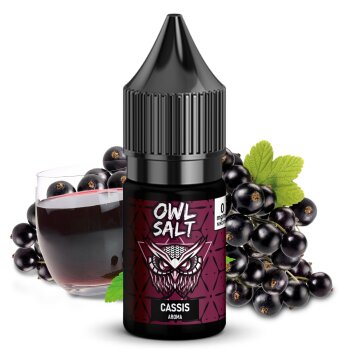 OWL SALT Liquid Cassis 10 ml 0 mg