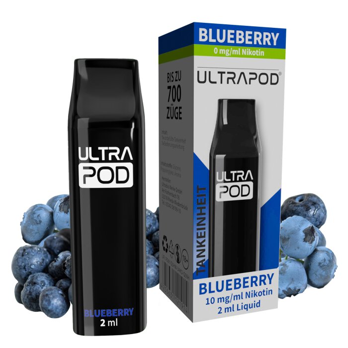 ULTRAPOD Podsystem Tankeinheit Blueberry 0 mg