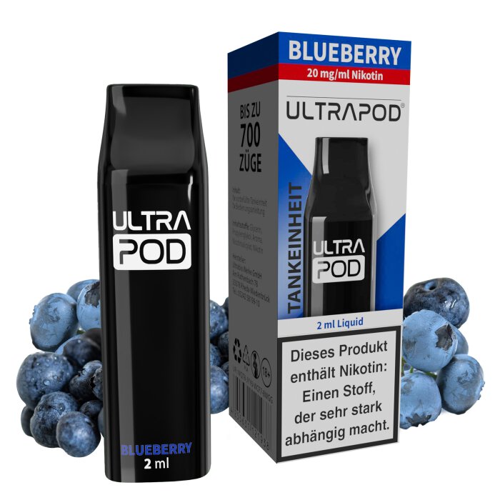 ULTRAPOD Podsystem Tankeinheit Blueberry 5 mg
