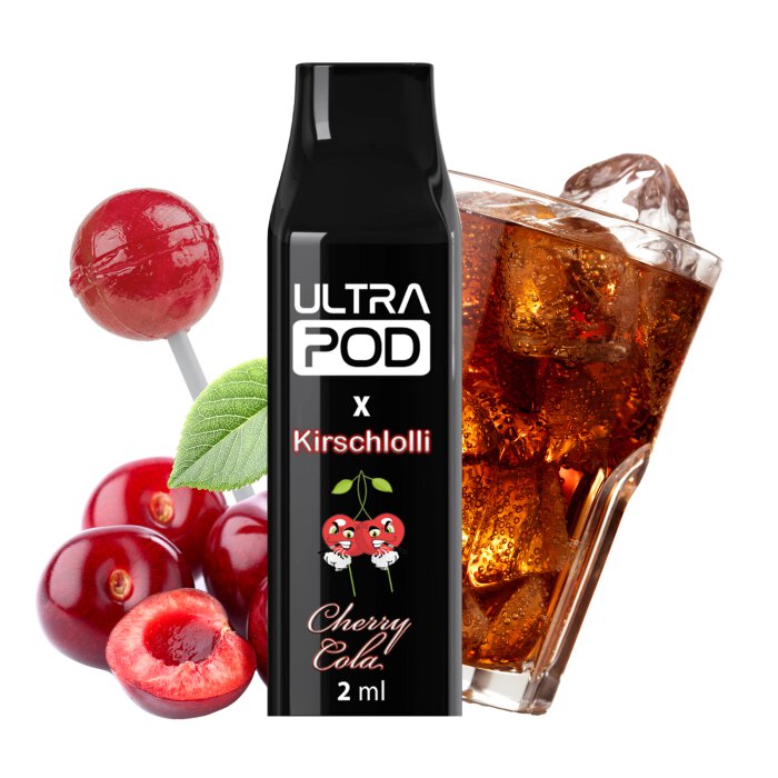 ULTRAPOD Podsystem Tankeinheit Kirschlolli Cherry Cola