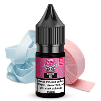OWL SALT Nikotinsalzliquid Chewing Gum 10 ml 20 mg