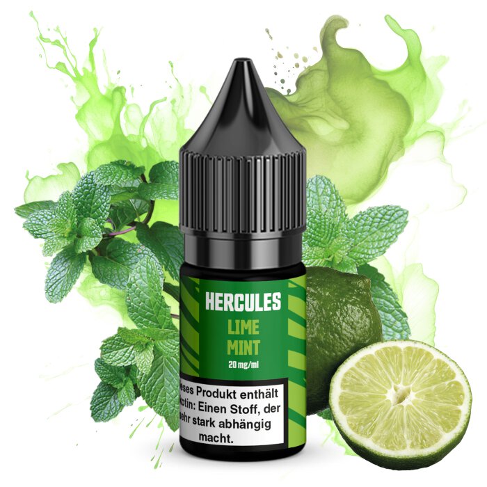 Hercules Nikotinsalzliquid Lime Mint 10 ml 20 mg