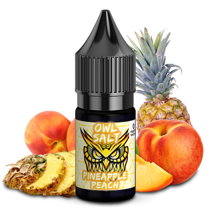 OWL SALT Liquid Pineapple Peach 10 ml 0 mg
