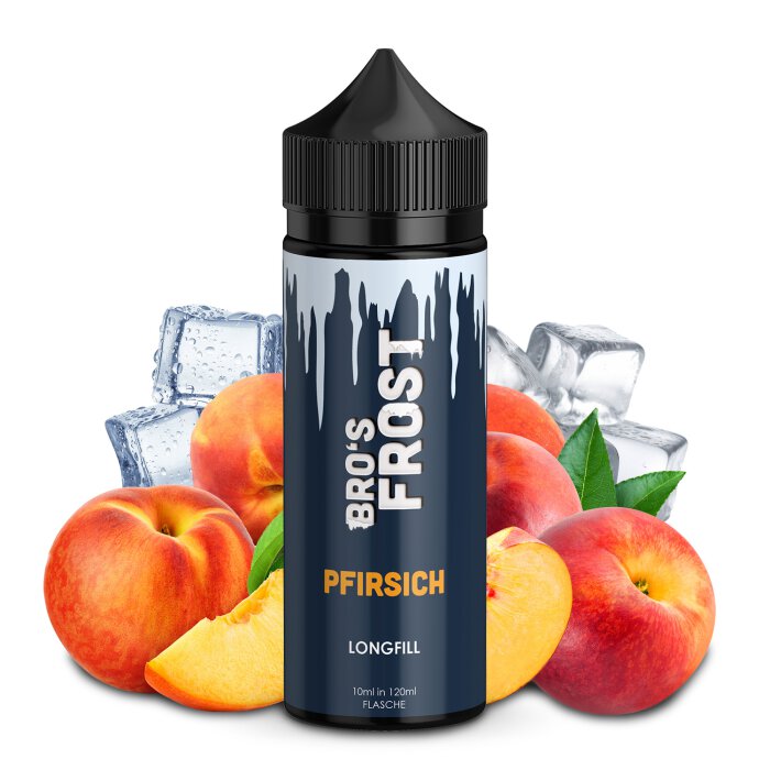 The Bros Frost Pfirsich 10 ml in 120 ml Flasche