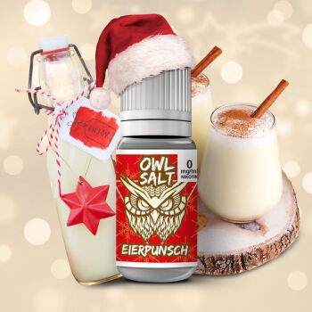 OWL SALT Liquid Eierpunsch 10 ml 0mg