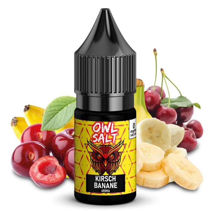 OWL Salt Liquid Kirsch Banane 10 ml