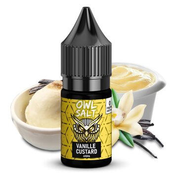 OWL Salt Liquid Vanilla Custard 10 ml