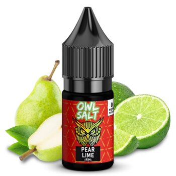 OWL Salt Liquid Pear Lime 10 ml