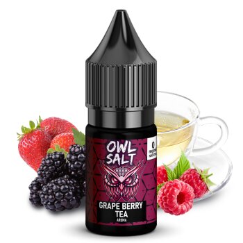 OWL SALT Nikotinsalzliquid Grape Berry Tea 10 ml