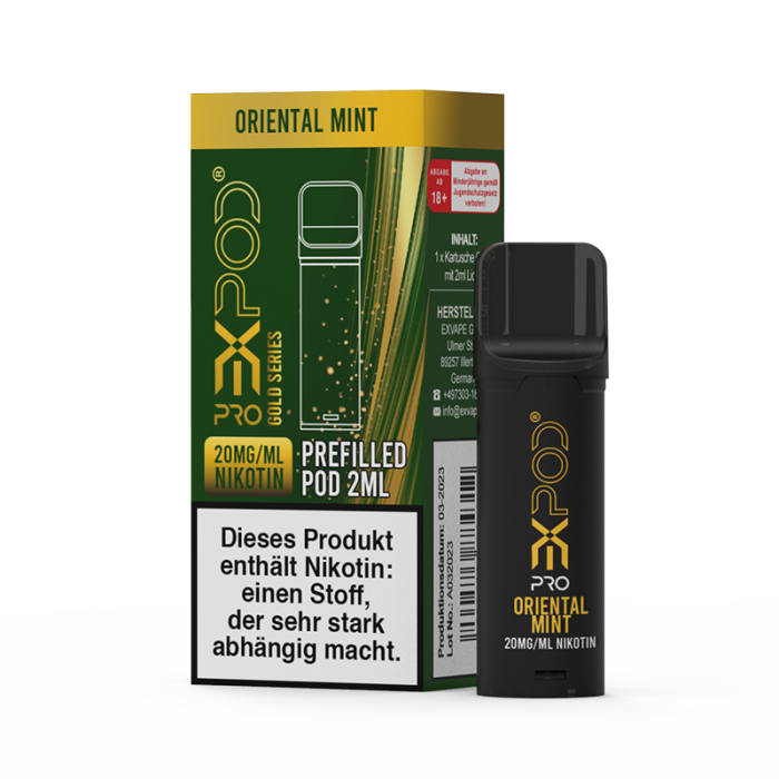 Expod Pro POD 20mg Gold Serie Oriental Mint