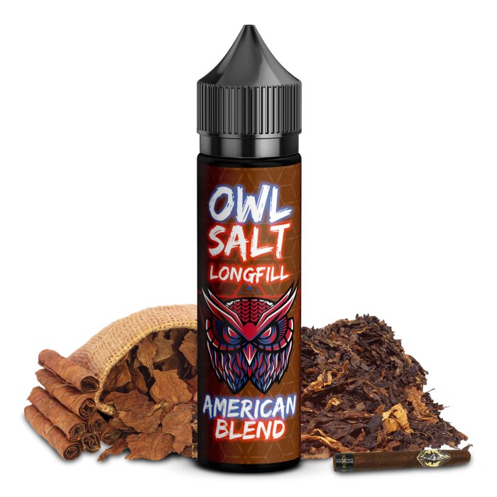 OWL Salt Longfill American Blend 10 ml in 60 ml