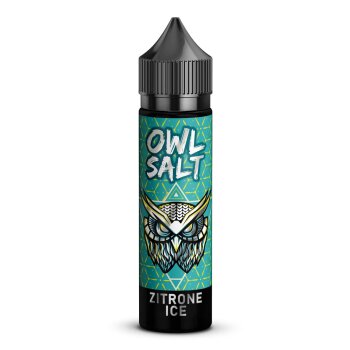 OWL Salt Longfill Zitrone Ice Aroma 10 ml in 60 ml