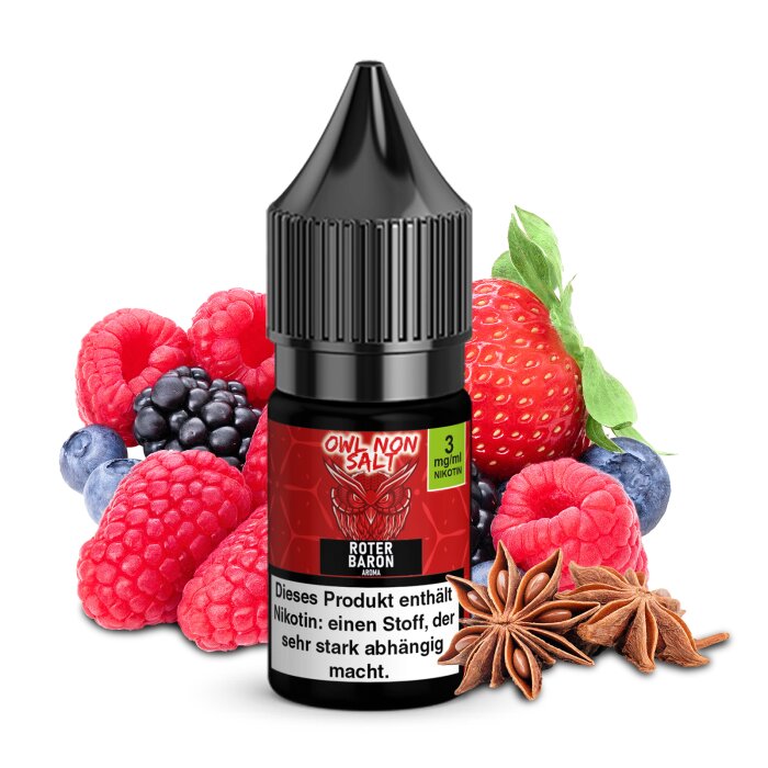 OWL Non SALT Liquid Roter Baron 10 ml