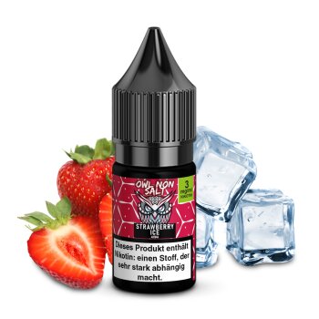 OWL Non SALT Liquid Strawberry Ice 10 ml