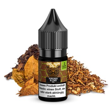 OWL Non SALT Liquid Virginia Blend 10 ml