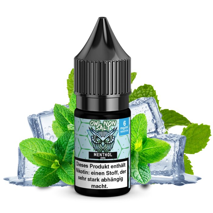 OWL Non SALT Liquid Menthol 10 ml 6 mg