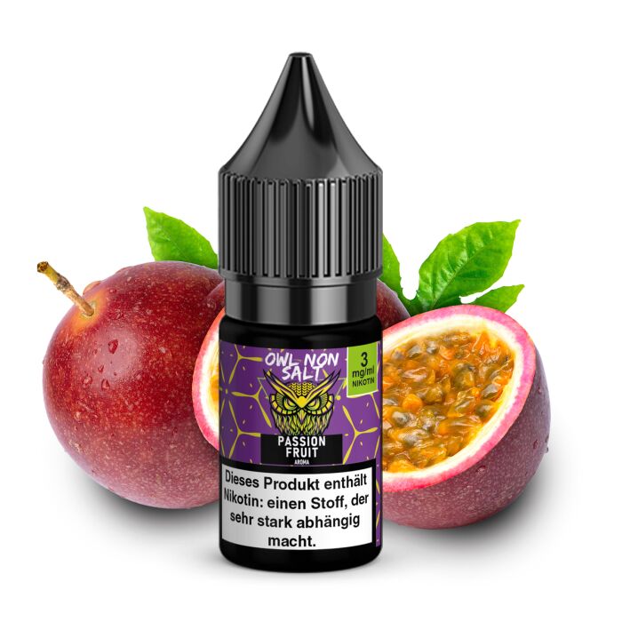OWL Non SALT Liquid Passionfruit 10 ml 3 mg