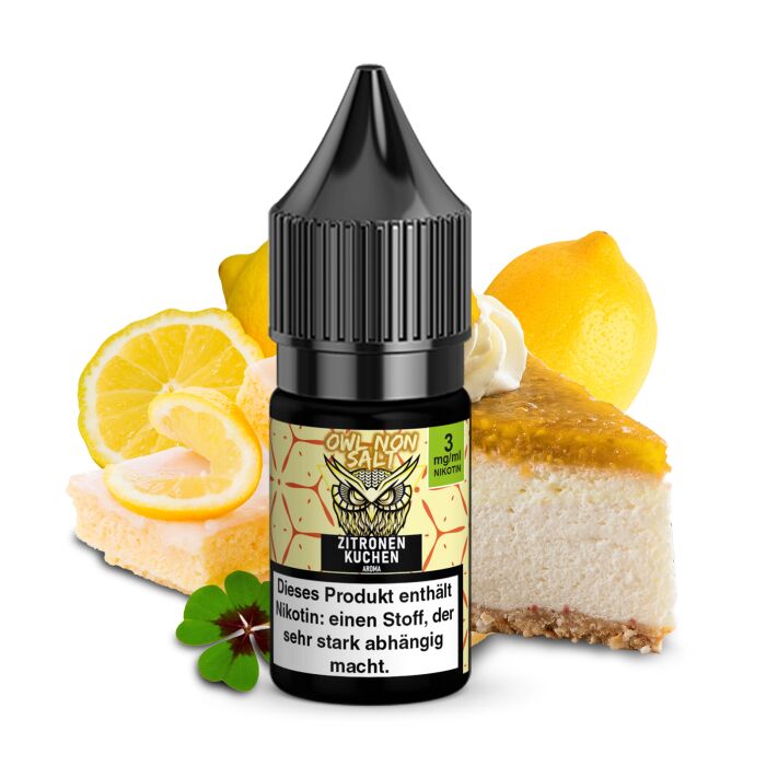 OWL Non SALT Liquid Zitronenkuchen 10 ml 3 mg