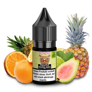 OWL Non SALT Liquid Pineapple Orange Guava 10 ml 3 mg