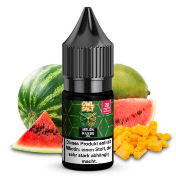 OWL Salt Liquid Melon Mango 10 ml 20mg