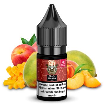 OWL Salt Liquid Peach Mango 10 ml  20mg