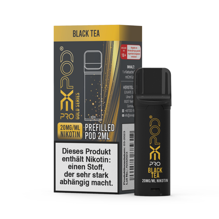 Expod Pro POD 20 mg Gold Series Black Tea