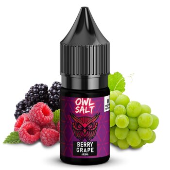 OWL Salt Liquid Berry Grape 10 ml