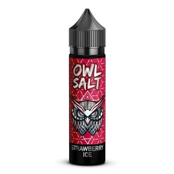 OWL Salt Longfill Strawberry Ice Aroma 10 ml in 60 ml