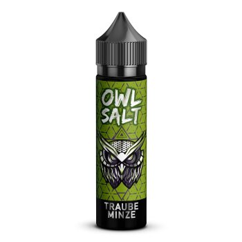 OWL Salt Longfill Traube Minze Aroma 10 ml in 60 ml