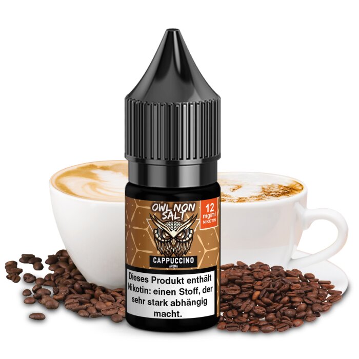 OWL Non SALT Liquid Cappuccino 10 ml 12 mg