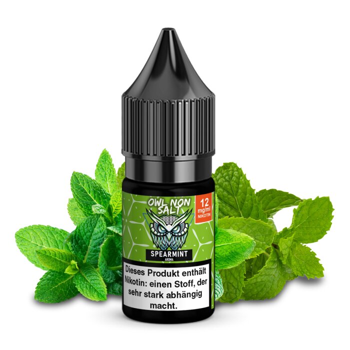 OWL Non SALT Liquid Spearmint 10 ml 12 mg