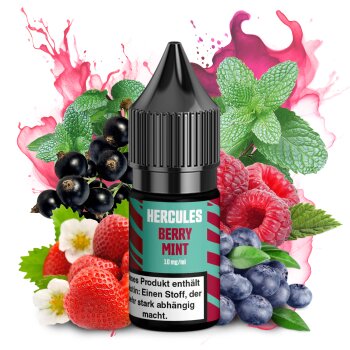 Hercules Nikotinsalzliquid Berry Mint 10 ml