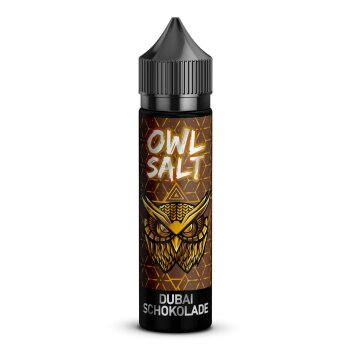 OWL Salt Longfill Dubai Schokolade Aroma 10 ml in 60 ml