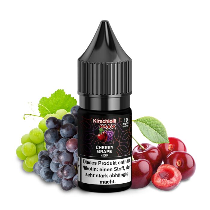 Kirschlolli MAXX Cherry Grape Salzliquid 10 ml 10 mg