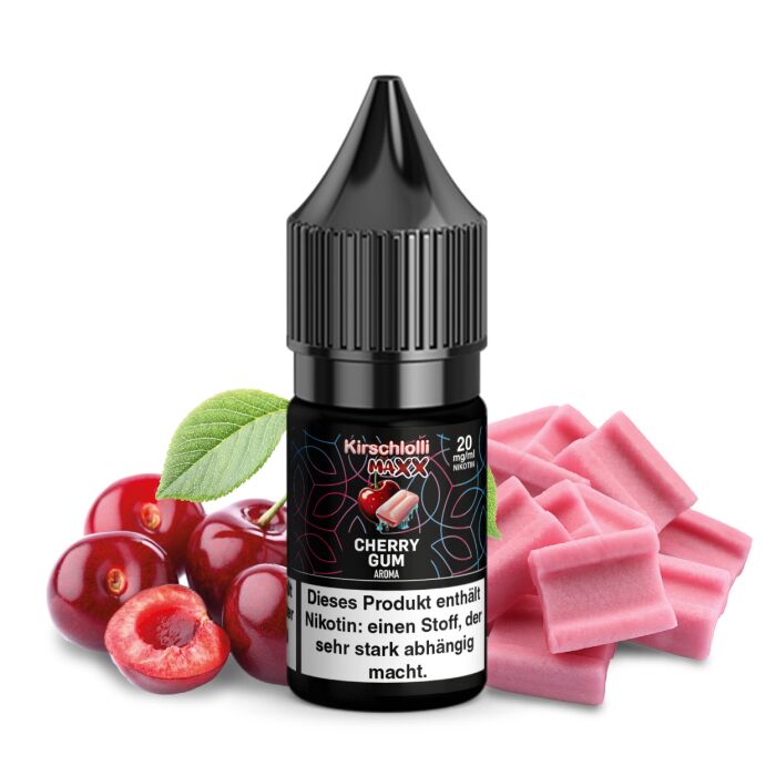 Kirschlolli MAXX Cherry Gum Salzliquid 10 ml 20 mg
