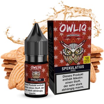 Liquid Spekulatius Aroma - OWLIQ Winteredition 10 ml