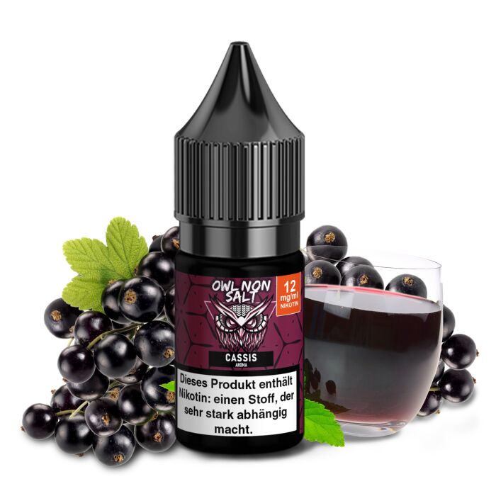 OWL Non SALT Liquid Cassis 10 ml 12 mg