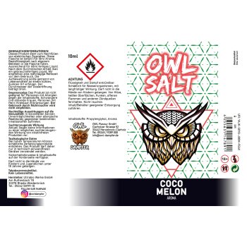 OWL Salt Longfill Berry Mix Ice Aroma 10 ml in 60 ml