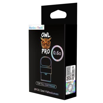 OWL Pro Pods (2 Stück) 0,6 Ohm 3 ml