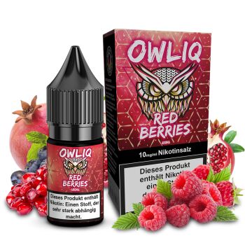 Liquid Red Berries Aroma - OWLIQ 10 ml 10 mg