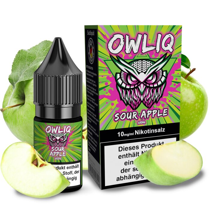 Liquid Sour Apple Aroma - OWLIQ 10 ml