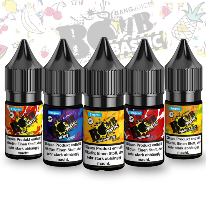 Bang Juice Nikotinsalzliquids - Alle Sorten
