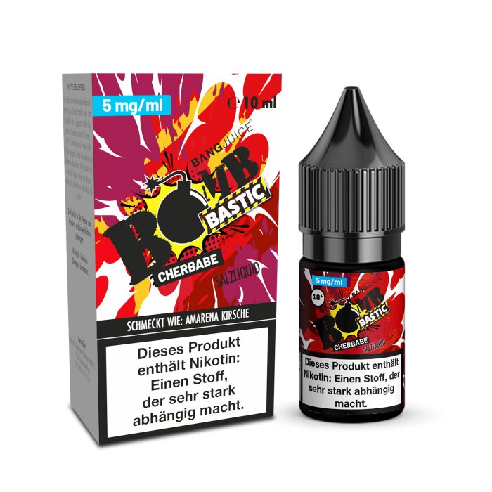 Ultrabio Bang Juice BOMBBASTIC Produktserie Nikotinsalzliquid 10 ml